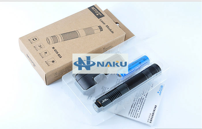 Mobile Operation Without External Power Supply 450nm 1W 1.6W Foucs Adjustable Blue Laser Module Dot